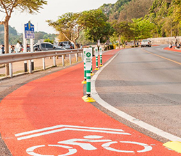 山东彩色道路的优势